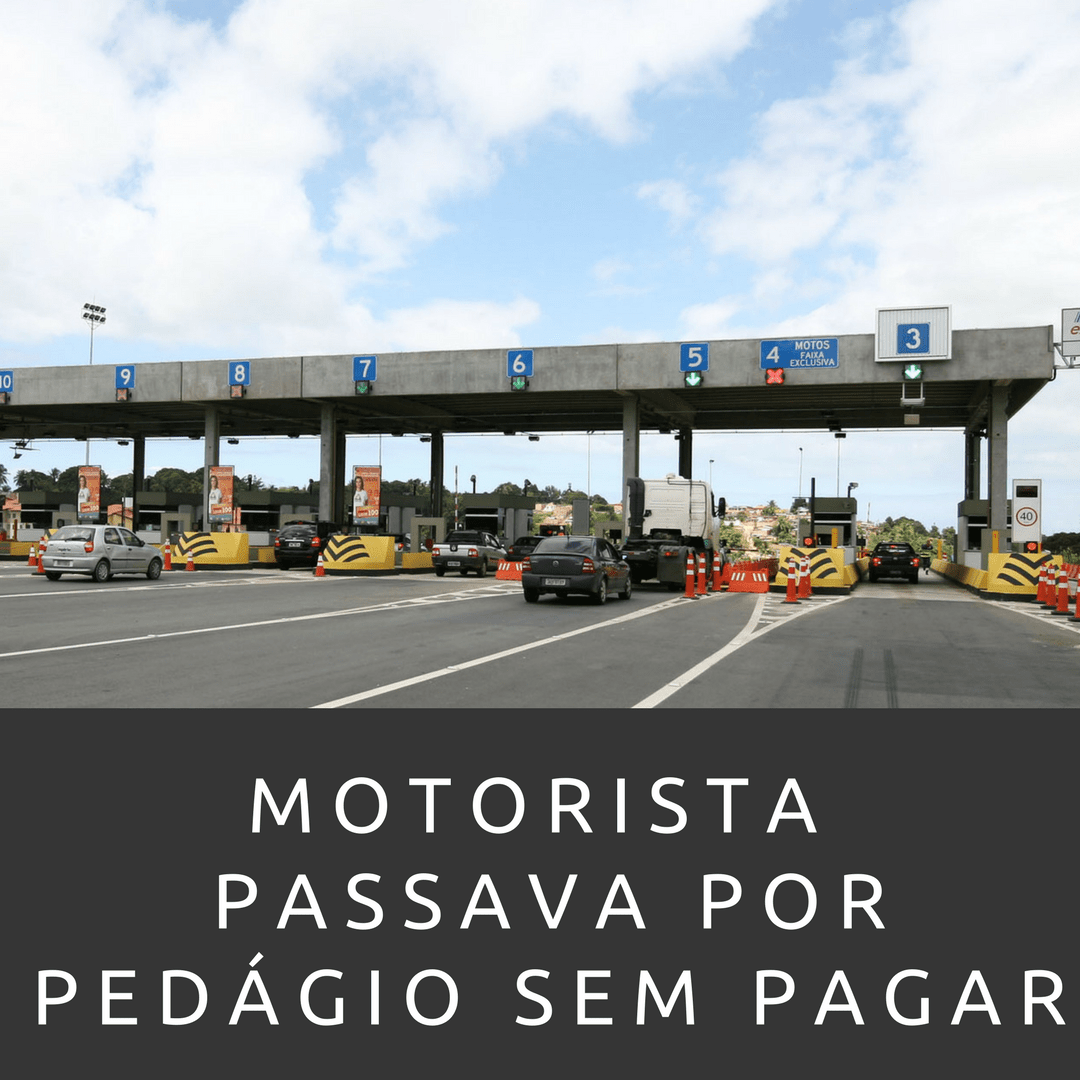 Leia mais sobre o artigo Motorista que passava por praça de pedágio sem pagar é condenado