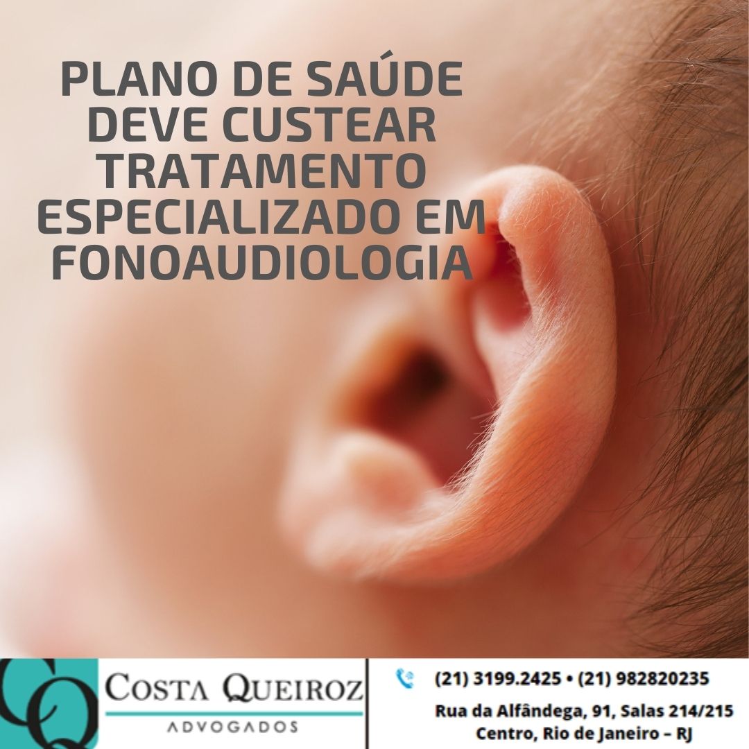 Leia mais sobre o artigo Plano de Saúde deve custear tratamento especializado em fonoaudiologia para criança